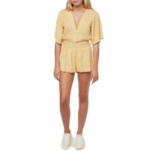 O'Neill Tori Romper in Apricot Yellow